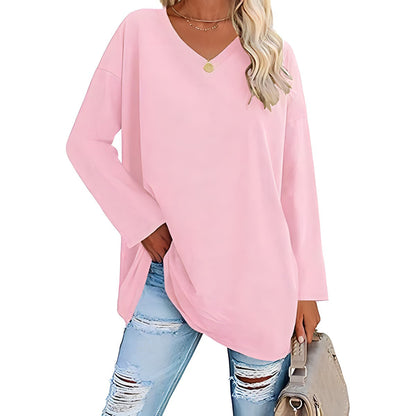 Long Sleeve V-Neck Sweater