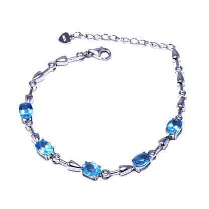 Silver Stone Bracelet