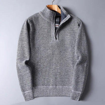 Warm Half-Zip Sweater