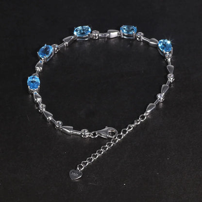 Silver Stone Bracelet