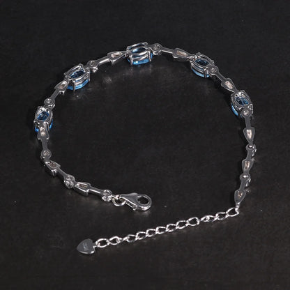 Silver Stone Bracelet