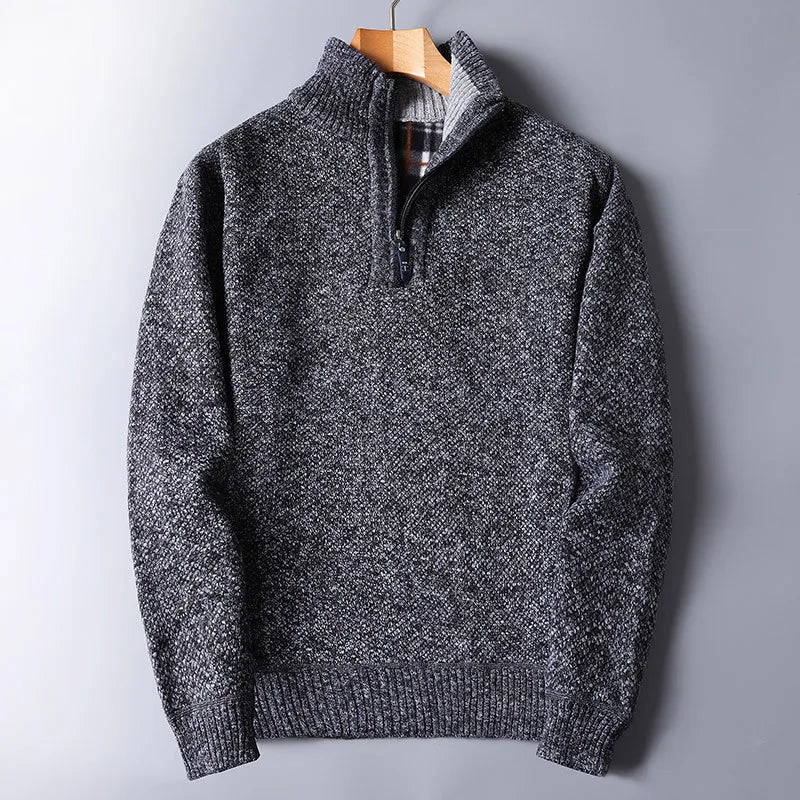 Warm Half-Zip Sweater