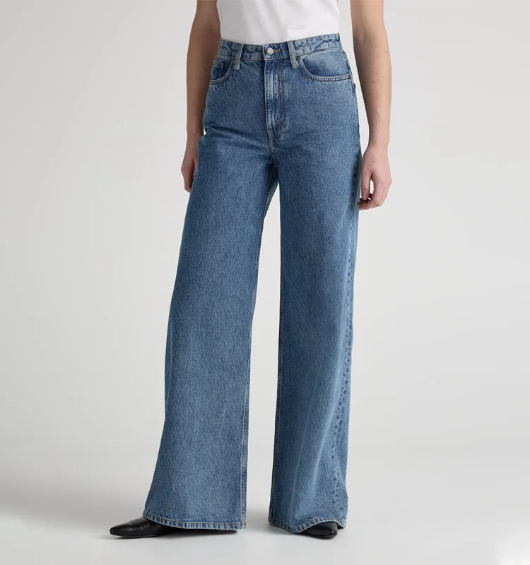 Straight Wide Jeans