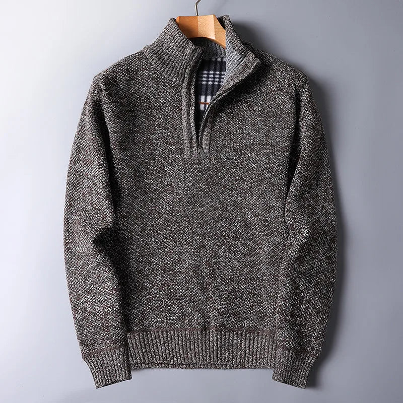 Warm Half-Zip Sweater