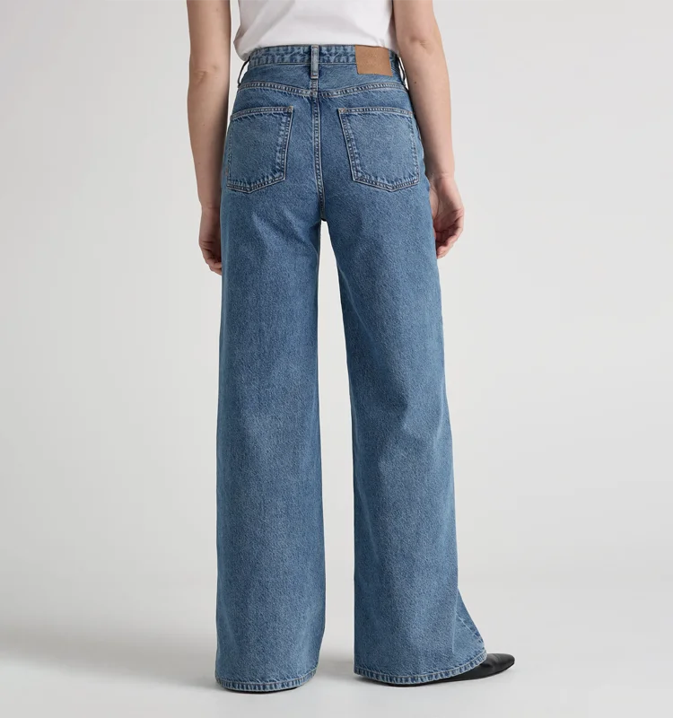 Straight Wide Jeans