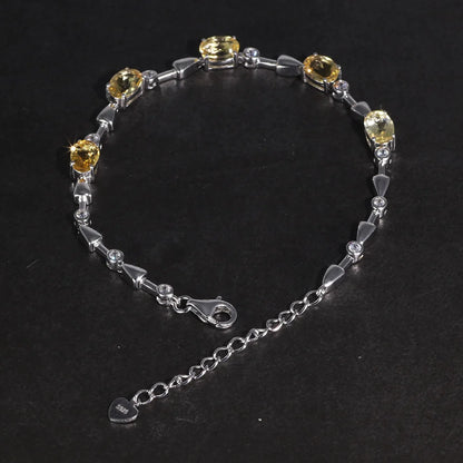 Silver Stone Bracelet