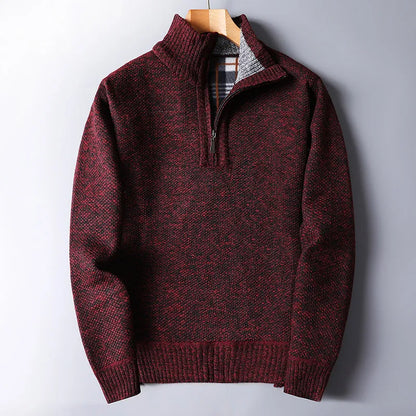 Warm Half-Zip Sweater