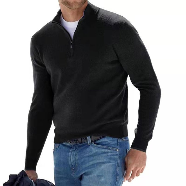 The Ideal Zip Sweater for a Polished Look