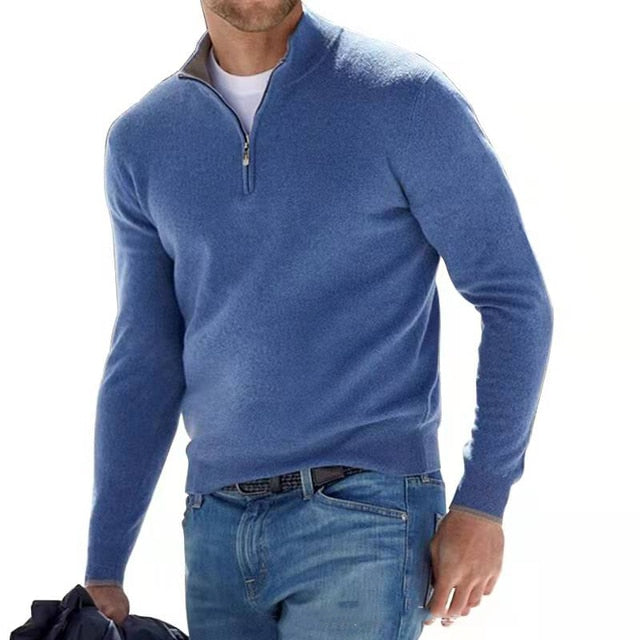 The Ideal Zip Sweater for a Polished Look