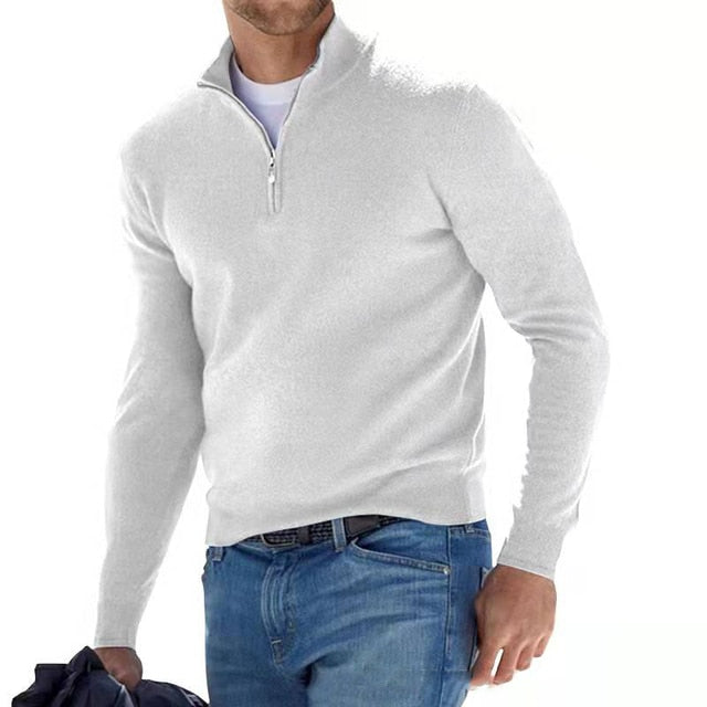 The Ideal Zip Sweater for a Polished Look