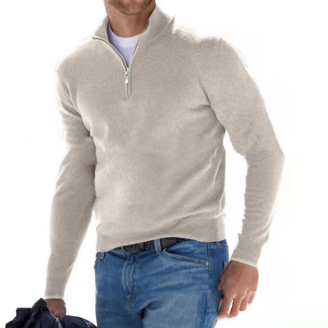 The Ideal Zip Sweater for a Polished Look