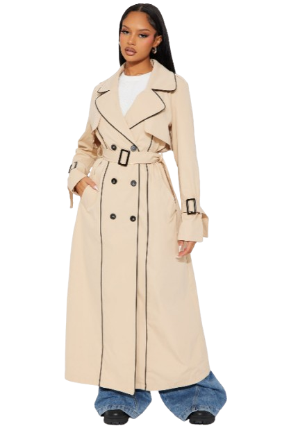 Classic Belted Trench