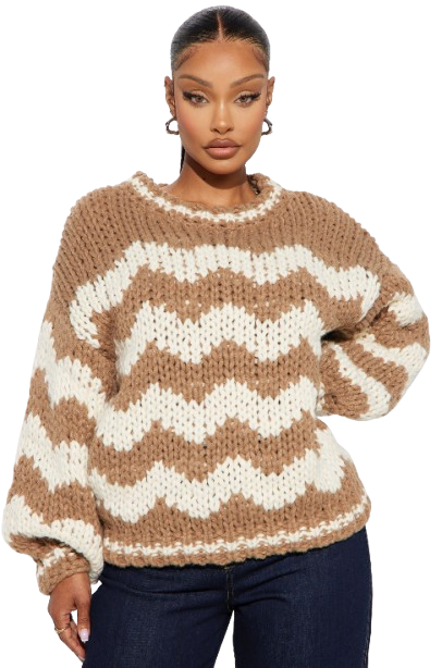 Knit Chevron Sweater