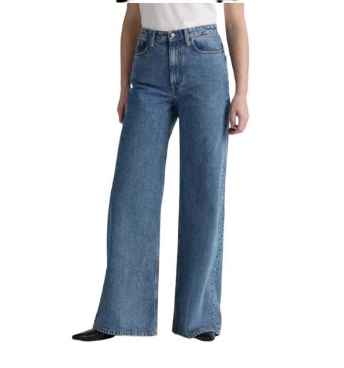 Straight Wide Jeans