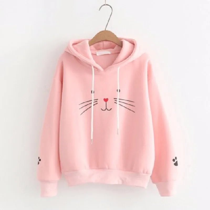 Hooded Cat Sweater - LONDON Wardrobe