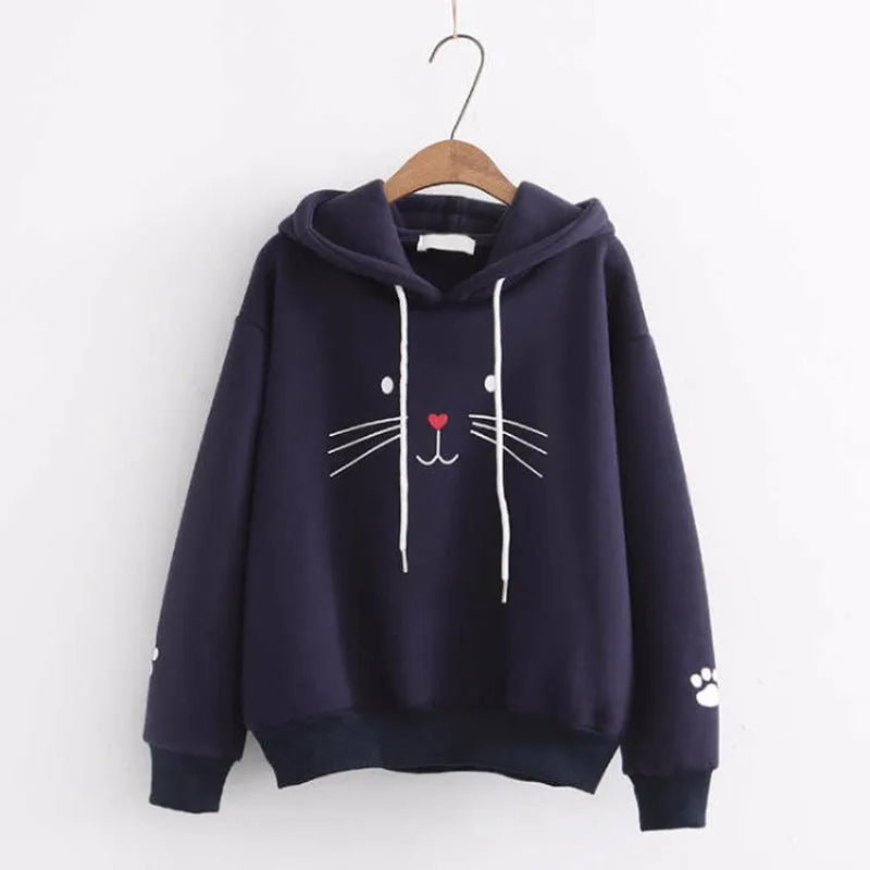 Hooded Cat Sweater - LONDON Wardrobe