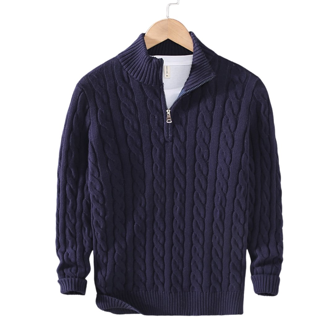 James - Half Zip Sweater - LONDON Wardrobe