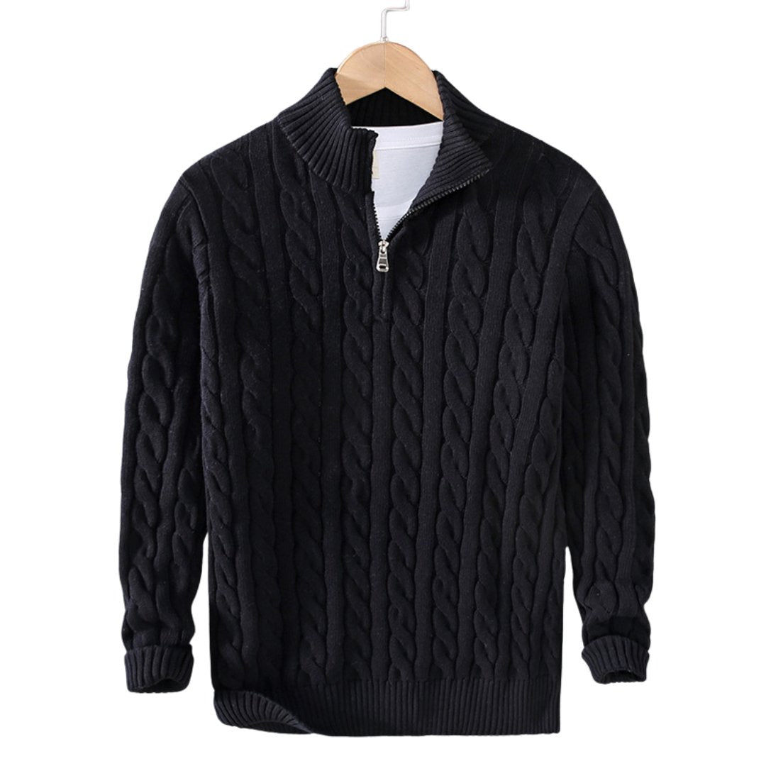 James - Half Zip Sweater - LONDON Wardrobe