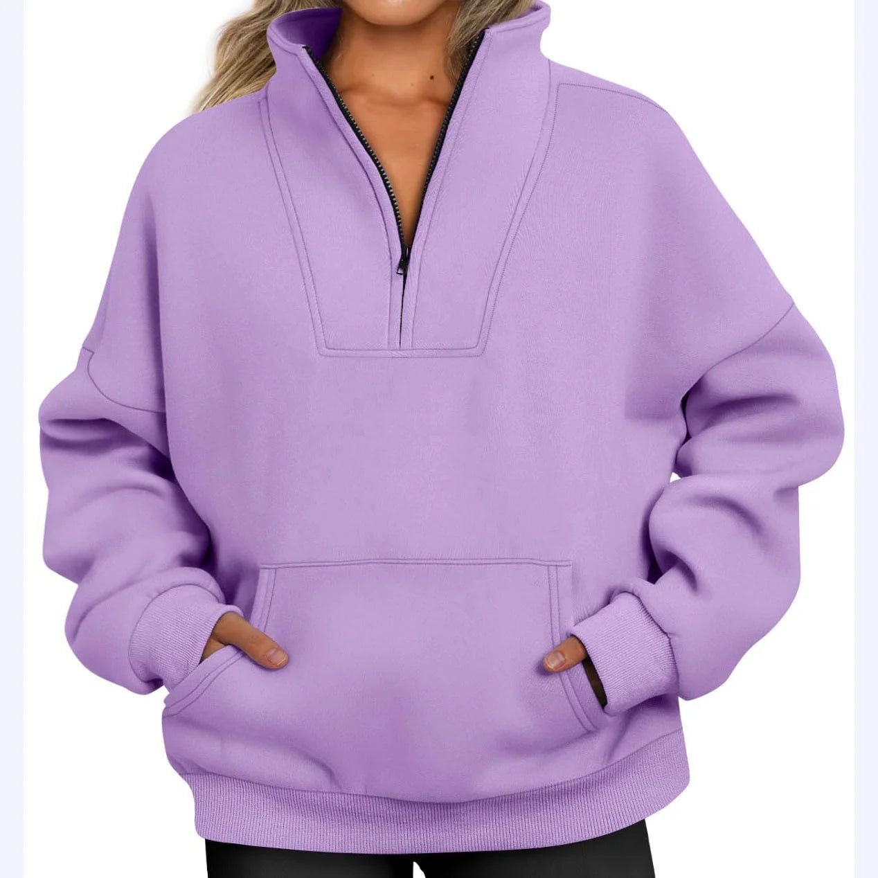 Oversized Fleece Hoodie - LONDON Wardrobe